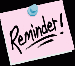 reminder