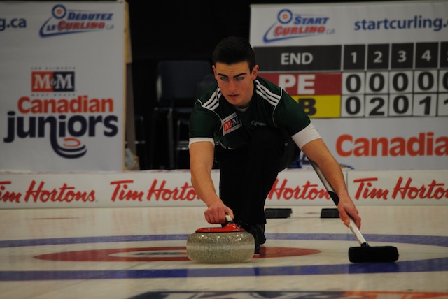 Brooks Roche throws for PEI