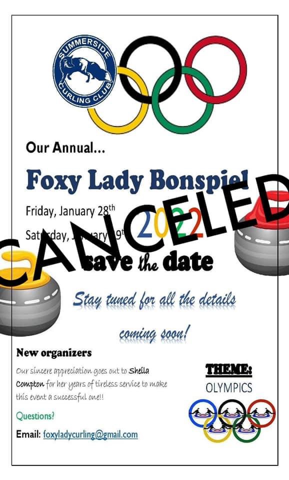 CANCELLED: Foxy Lady Women's Bonspiel @ Silver Fox Entertainment Complex